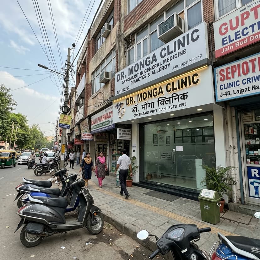 Dr. Monga Clinic, Lajpat Nagar, New Delhi