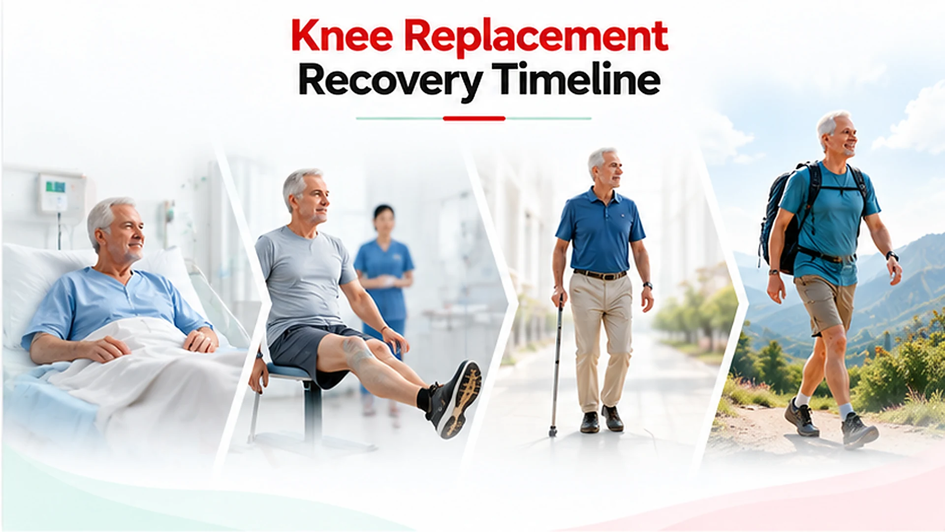 knee replacement recovery timeline